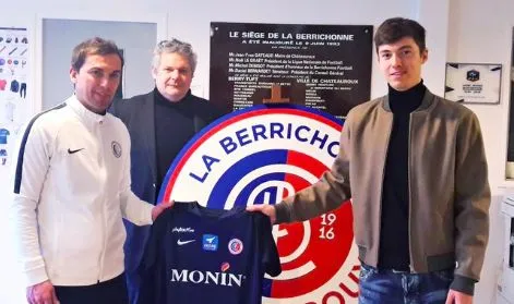 Le fils de Jérôme Leroy passe pro à Châteauroux