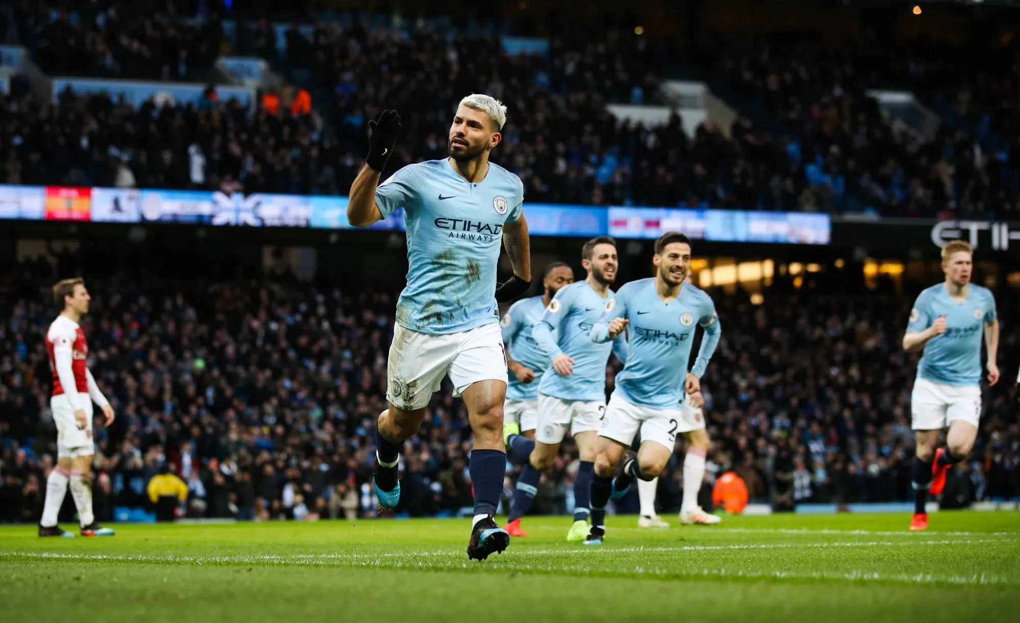 À Manchester City, Sergio Agüero écrase la concurrence