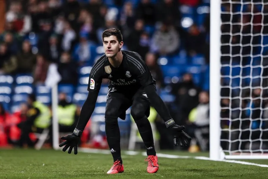 Atlético-Real : la plaque de Courtois vandalisée