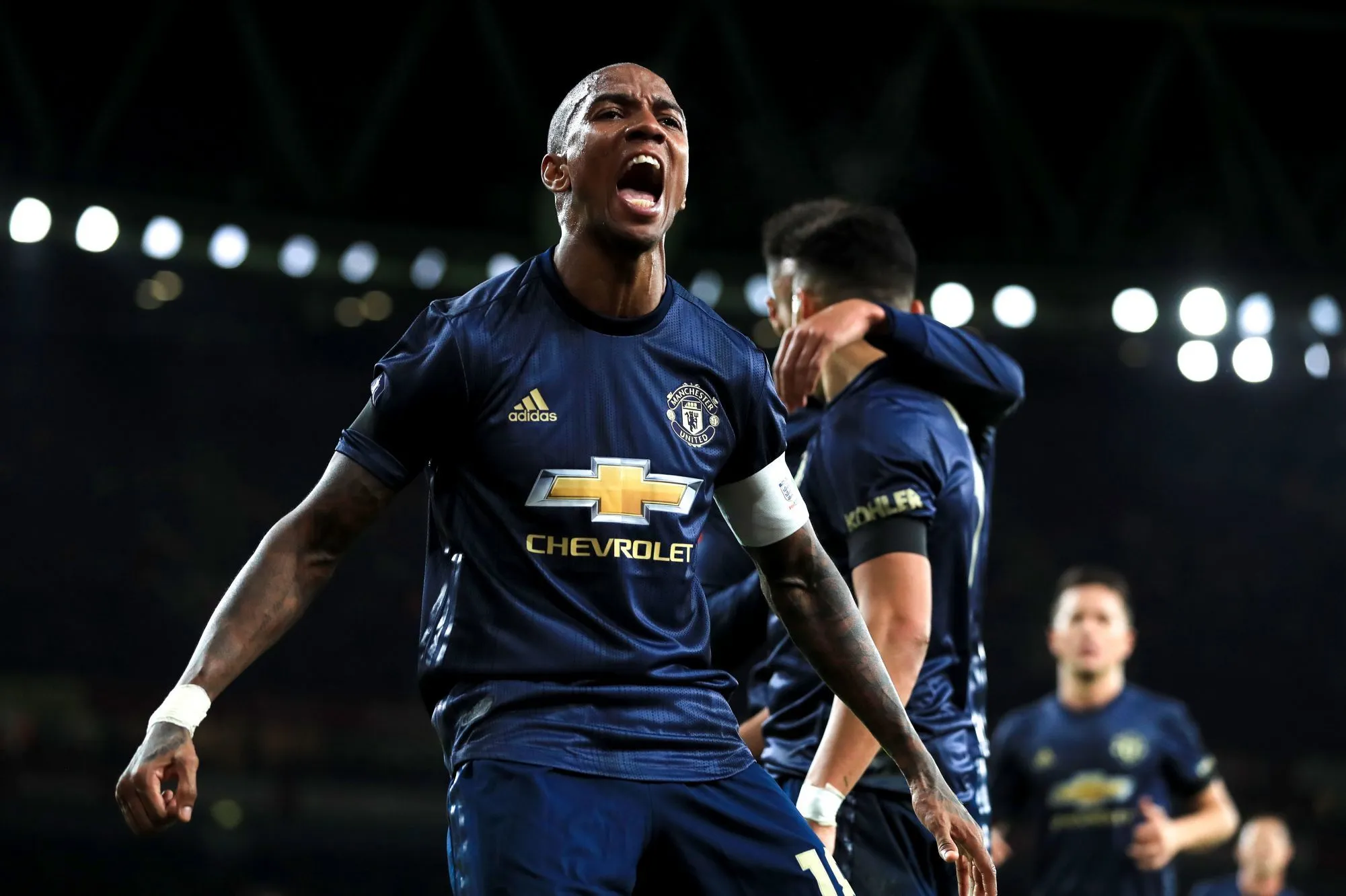 Ashley Young : «<span style="font-size:50%">&nbsp;</span>J&rsquo;ai presque eu l&rsquo;impression que Sir Alex était revenu<span style="font-size:50%">&nbsp;</span>»