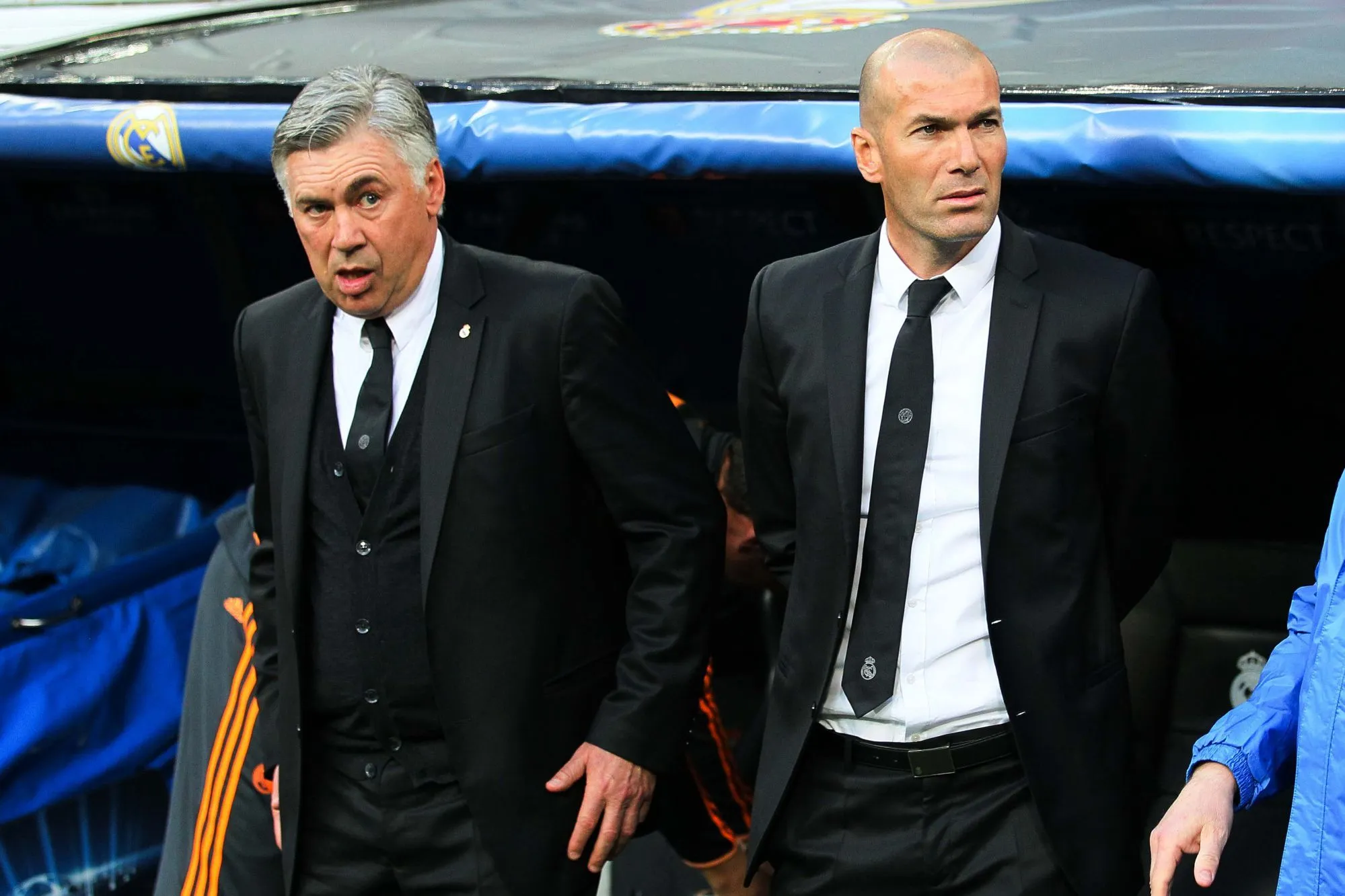 Ancelotti : «<span style="font-size:50%">&nbsp;</span>Je dois tout à Zidane<span style="font-size:50%">&nbsp;</span>»