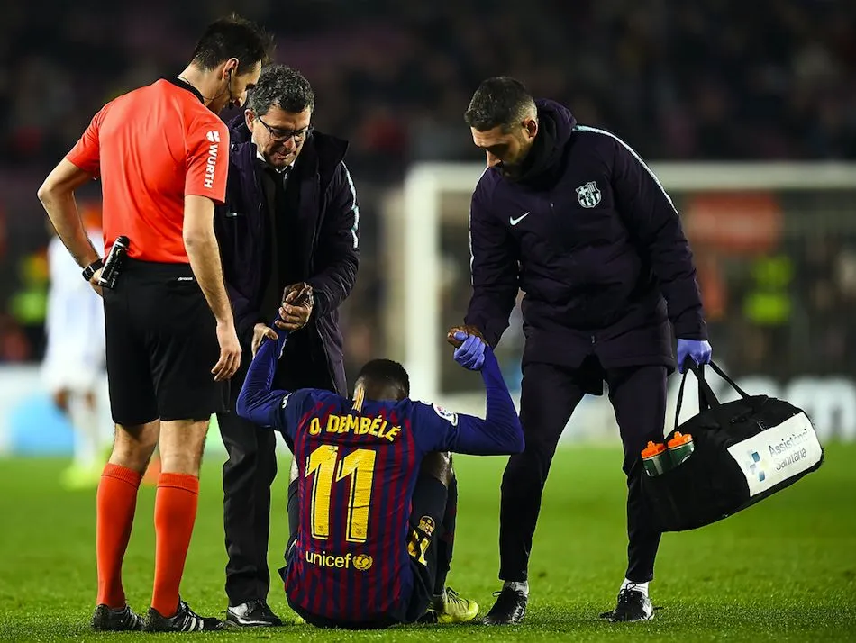 Deux semaines d&rsquo;absence pour Ousmane Dembélé