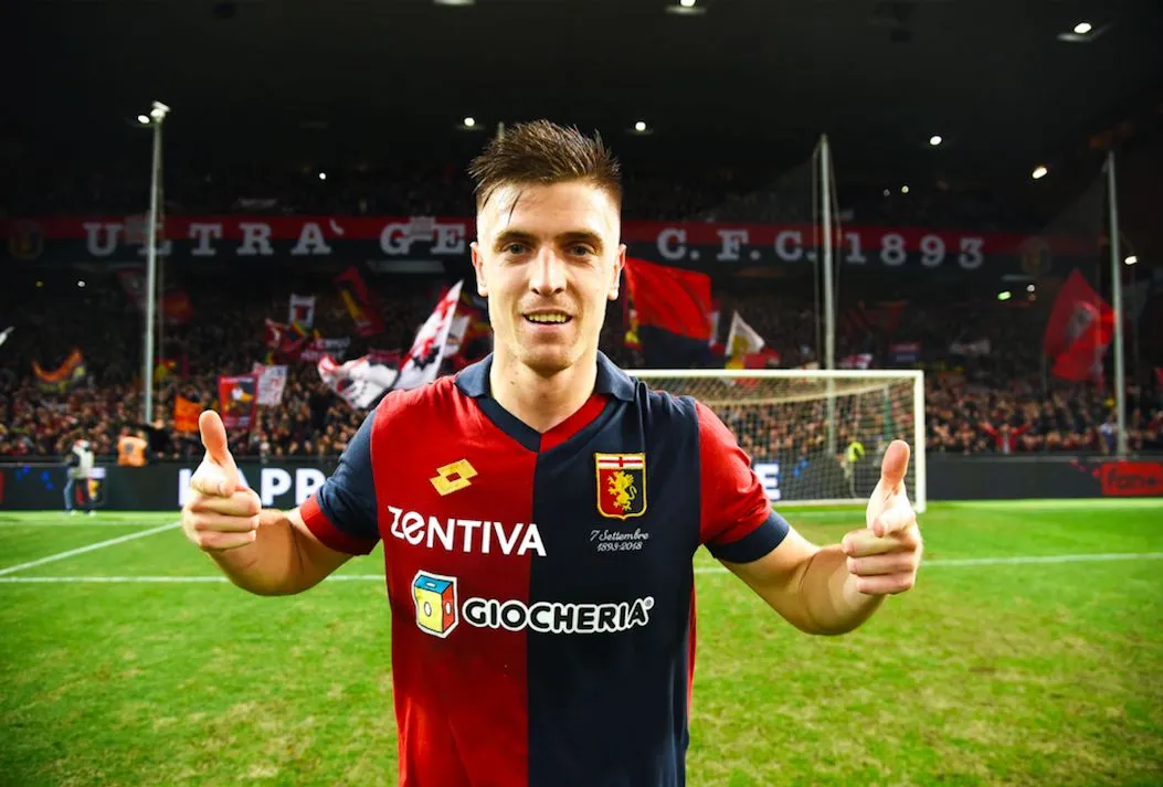 Le maillot de Piątek déjà en vente à Milan