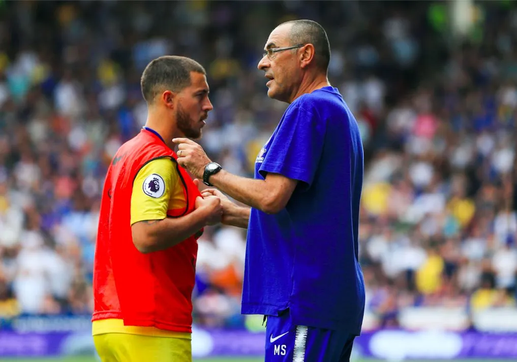 Sarri pense que Hazard est « plus un joueur individuel qu&rsquo;un leader »