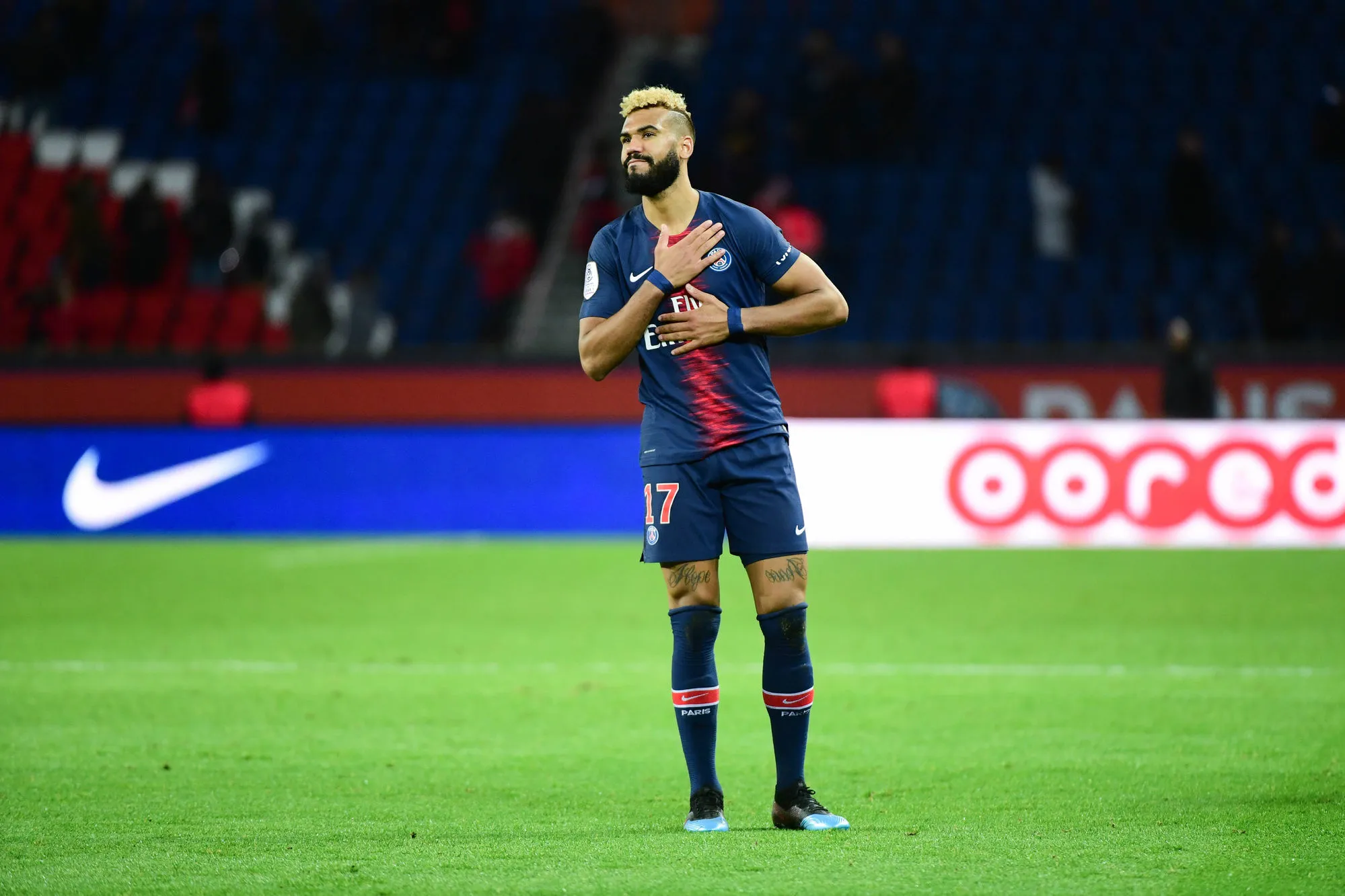 Choupo-Moting remercie les supporters
