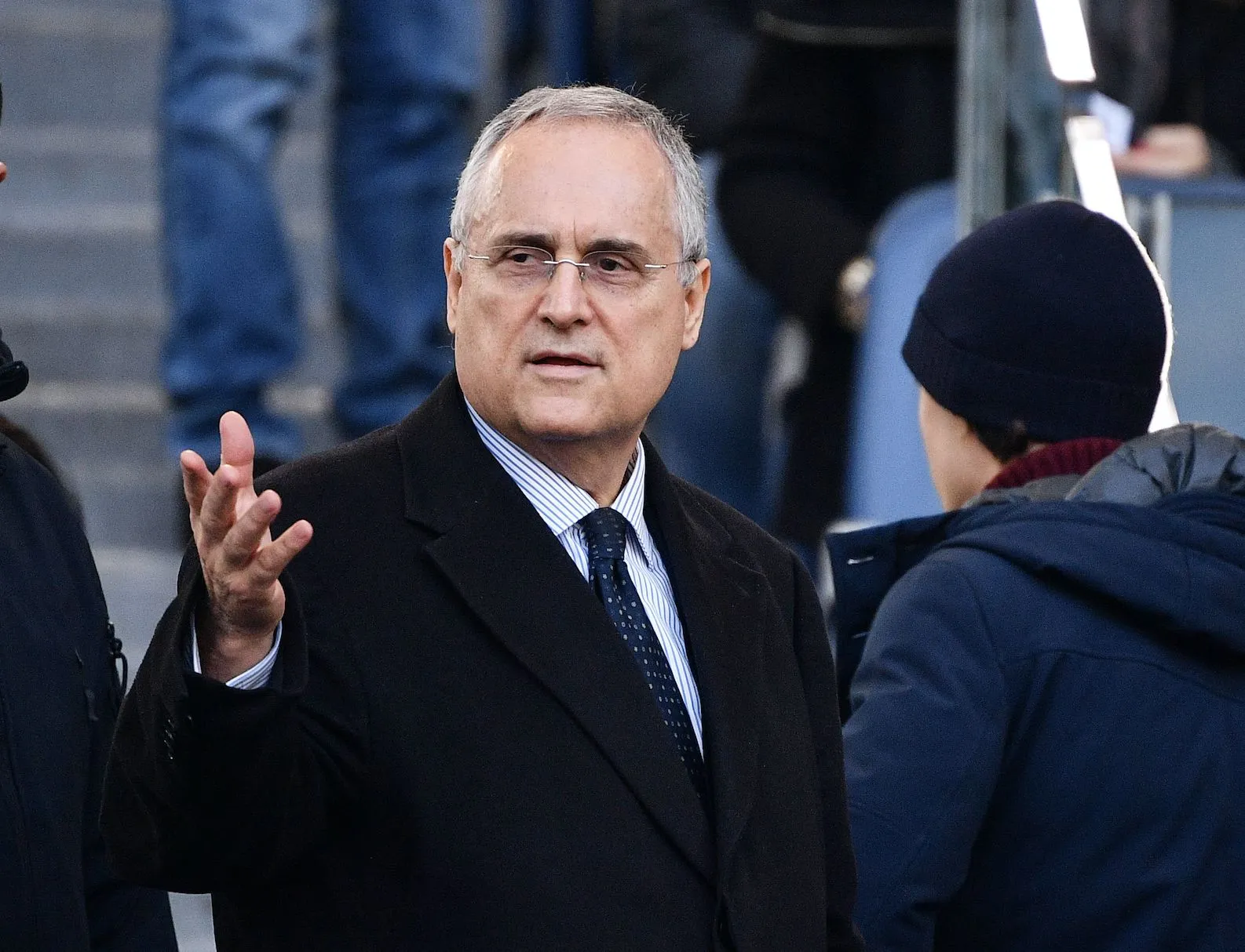 Un prêtre a béni les travaux du centre d&rsquo;entraînement de la Lazio