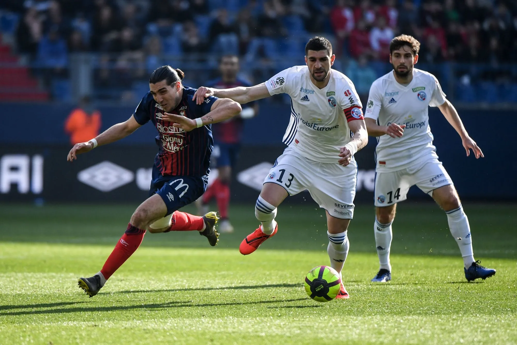 Caen et Strasbourg dos à dos