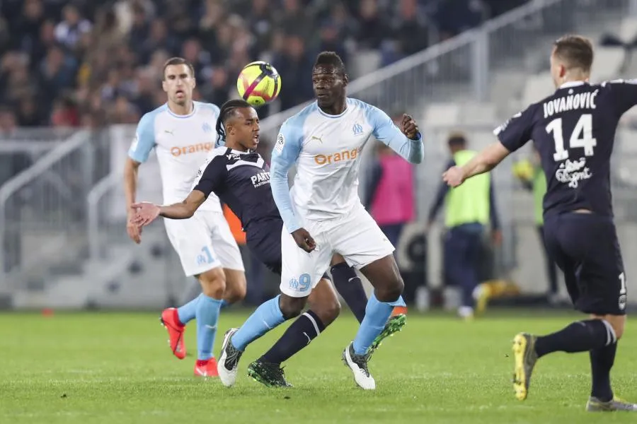 Les Girondins de Bordeaux veulent que Balotelli soit sanctionné