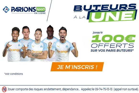 PSG – OM : 100€ offerts EN CASH pour parier + 100€ en trouvant un buteur