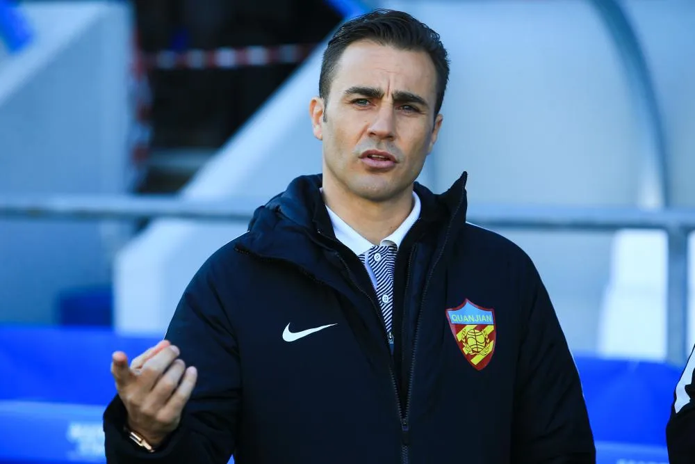 Fabio Cannavaro devient sélectionneur de la Chine