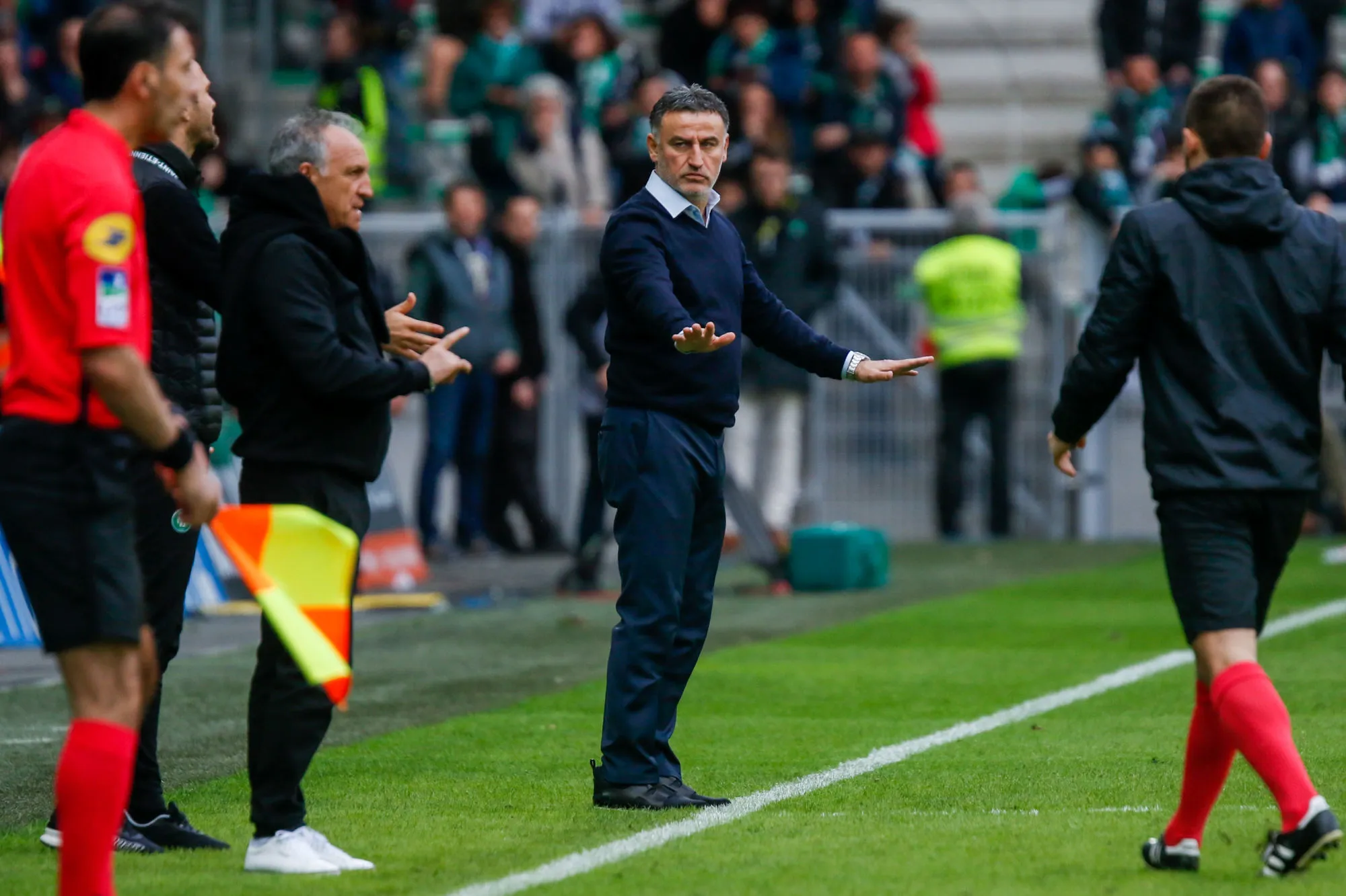 Galtier parle de «<span style="font-size:50%">&nbsp;</span>relâchement<span style="font-size:50%">&nbsp;</span>»