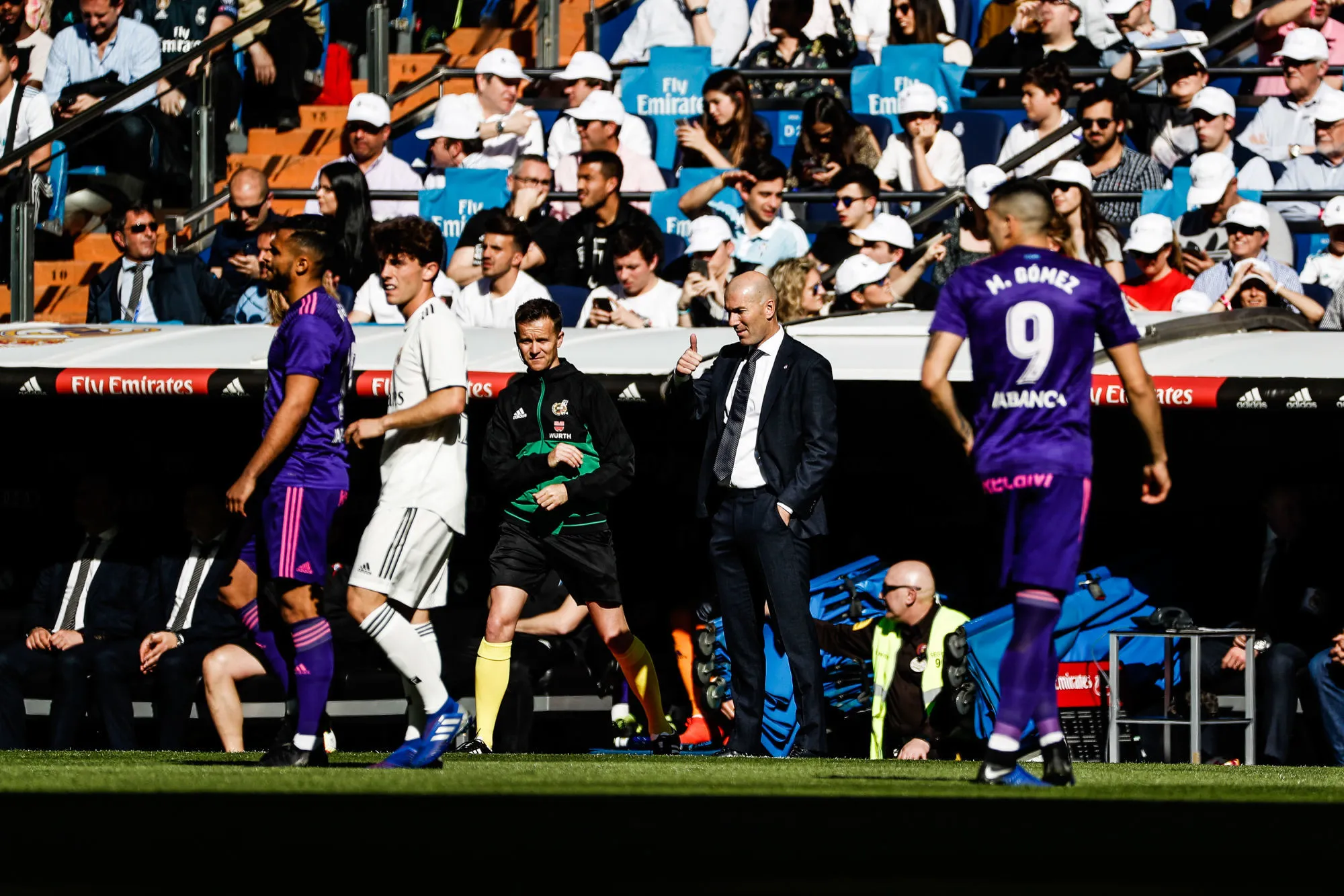 Une victoire tranquille pour le retour de Zidane au Real Madrid