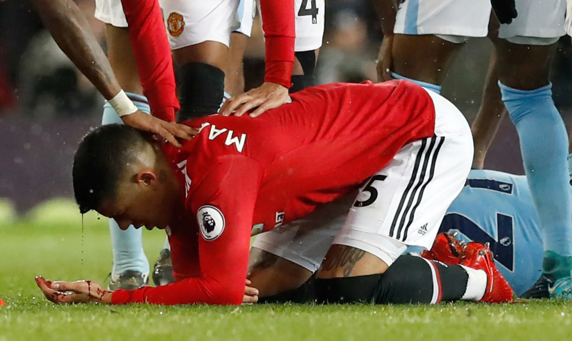 Rojo est le joueur le plus agressif de Manchester United