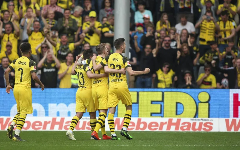 Dortmund revient à un point du Bayern