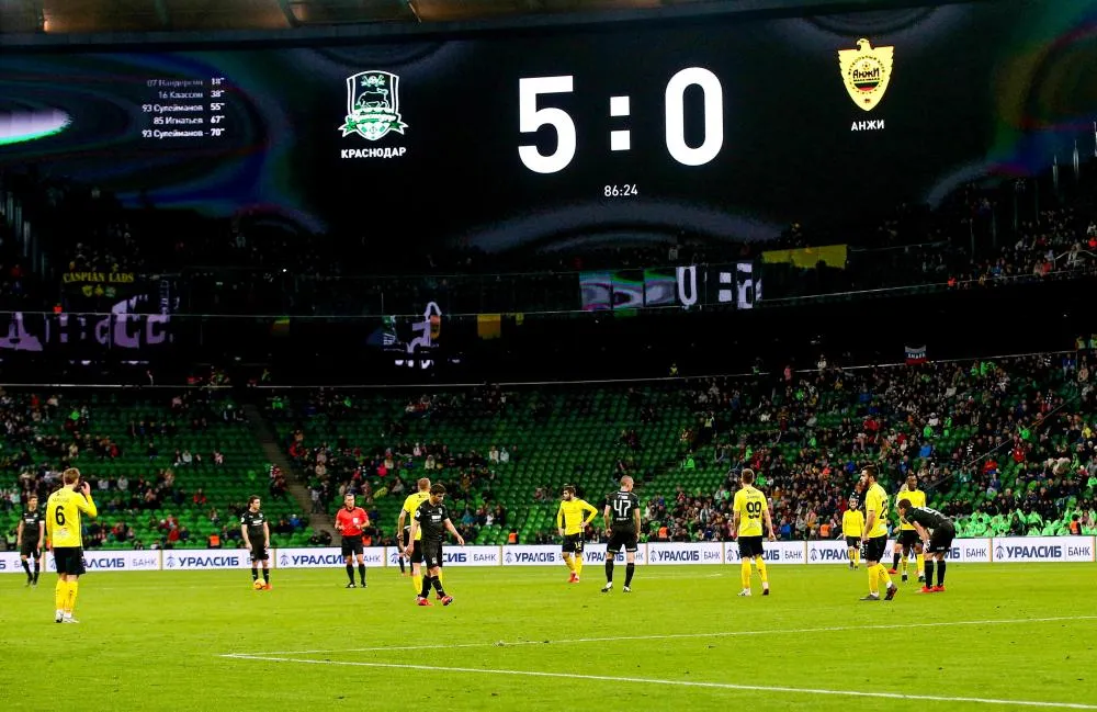 L’Anzhi Makhachkala est au bord de la faillite