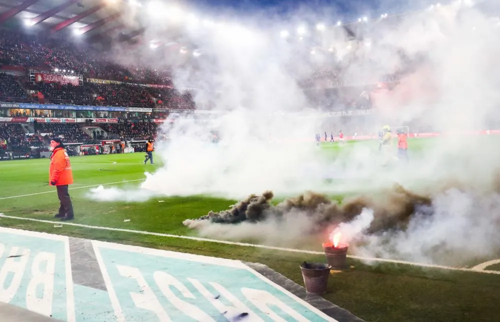 Sanctions connues pour Anderlecht après les jets de fumigènes