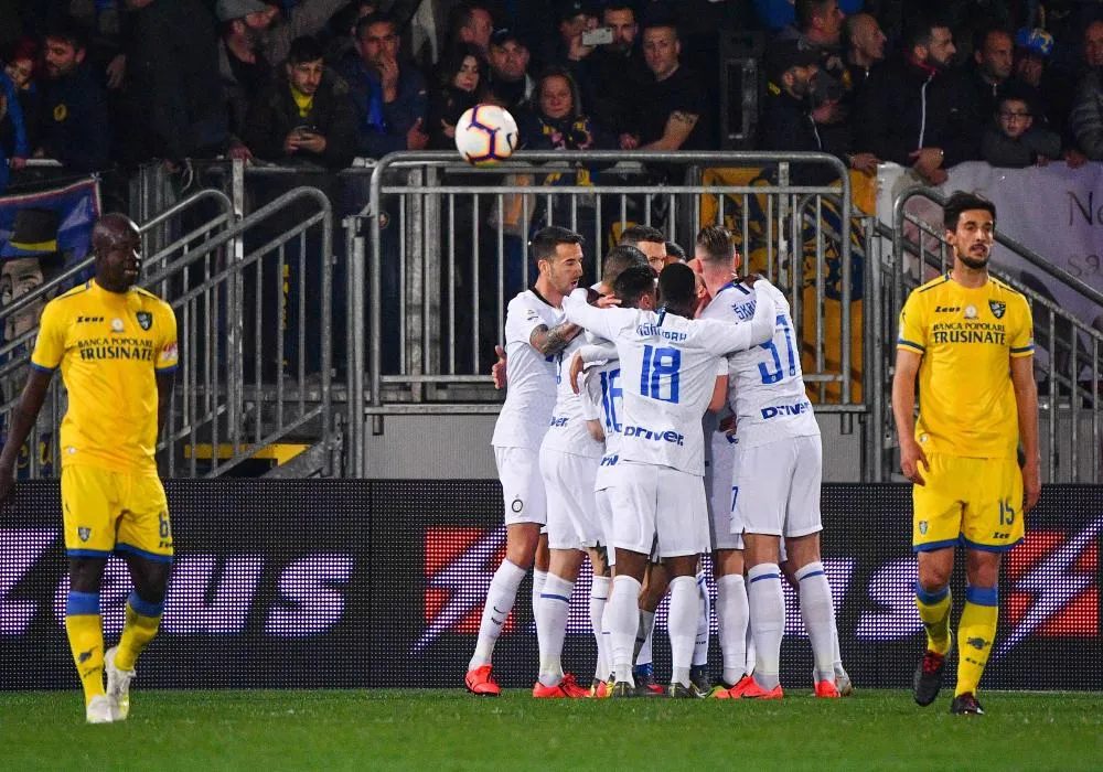 L&rsquo;Inter fait le boulot à Frosinone