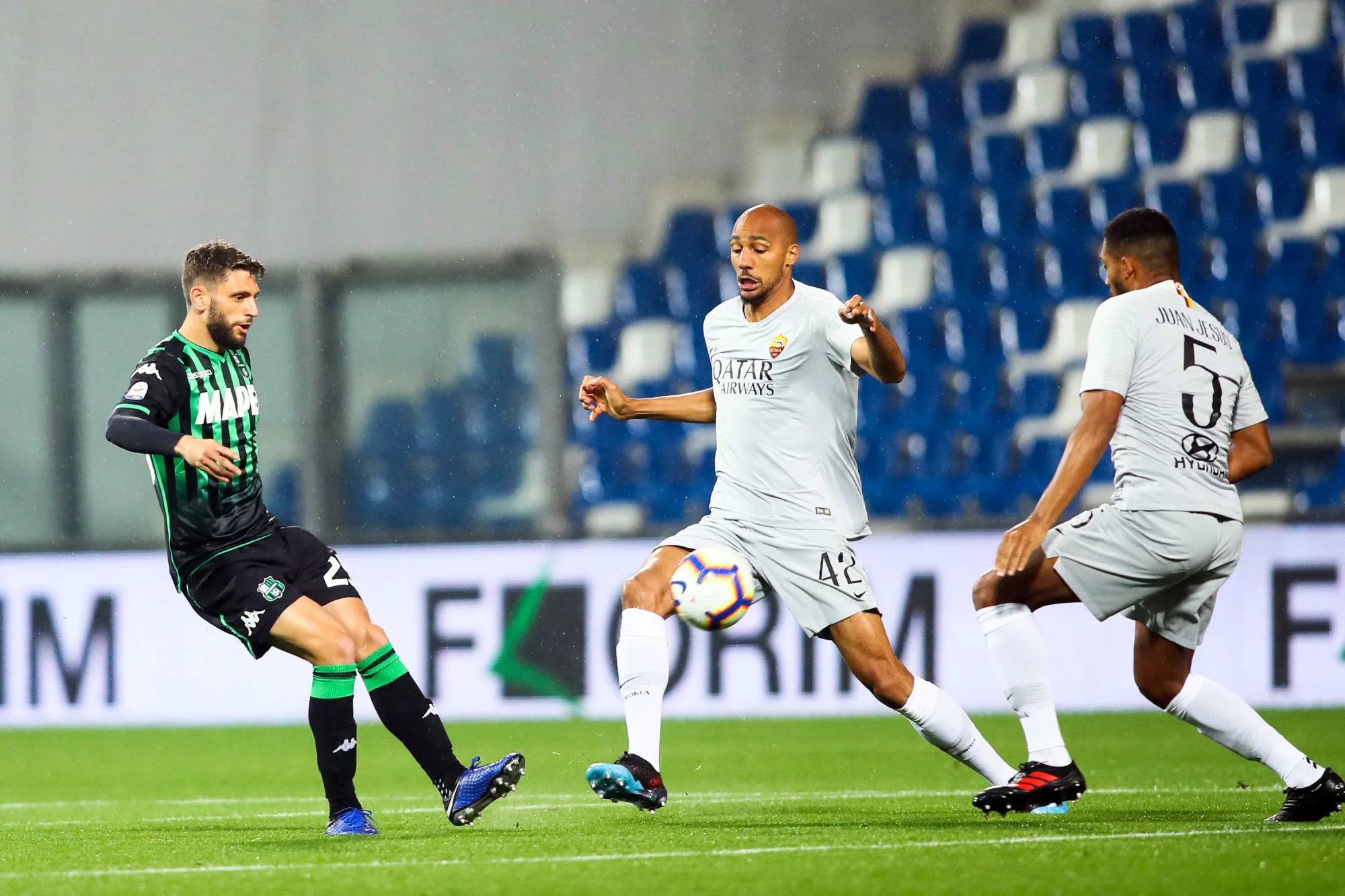 La Roma freinée à Sassuolo