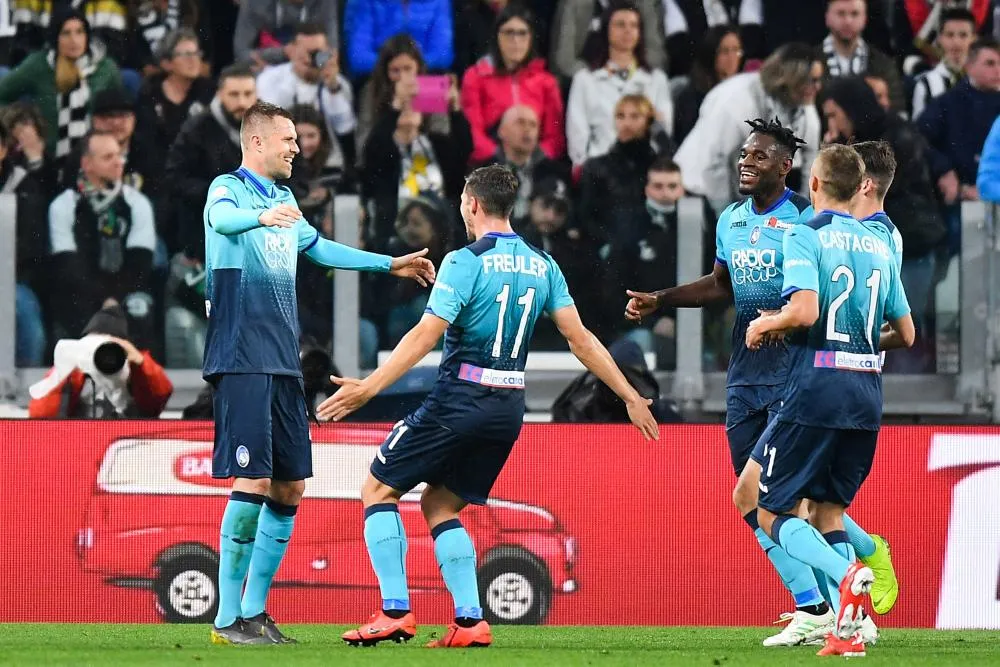 La Juventus et l&rsquo;Atalanta font la fête ensemble