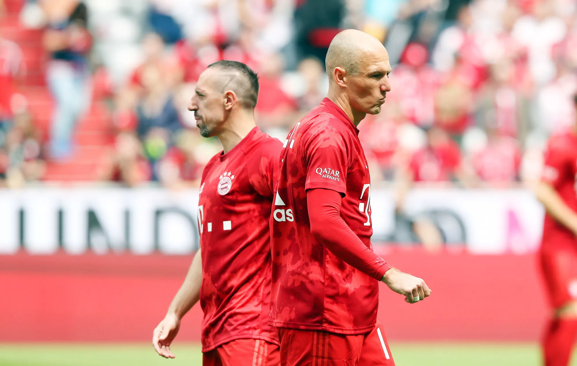 Ribéry et Robben débuteront sur le banc pour leur dernière