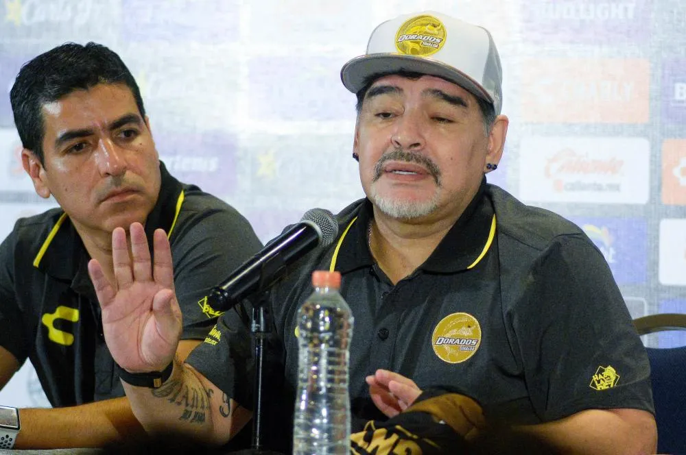 Maradona et les Dorados s&rsquo;inclinent en finale du championnat de D2 mexicaine