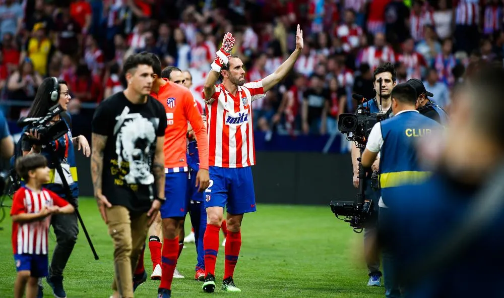 Godín quitte l&rsquo;Atlético en héros