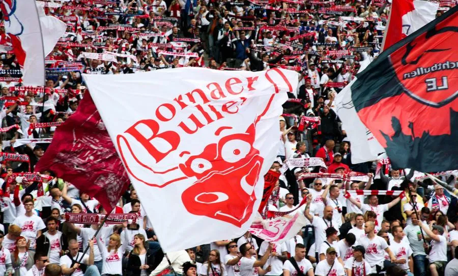 Les supporters du RB Leipzig protestent contre la politique du club