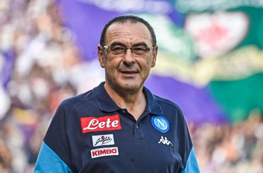 Naples souhaite bonne chance à Sarri… à sa manière