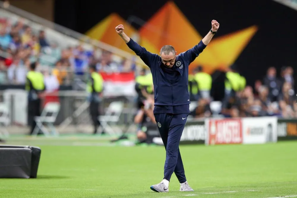 Sarri : «<span style="font-size:50%">&nbsp;</span>J&rsquo;aimerais bien rester<span style="font-size:50%">&nbsp;</span>»