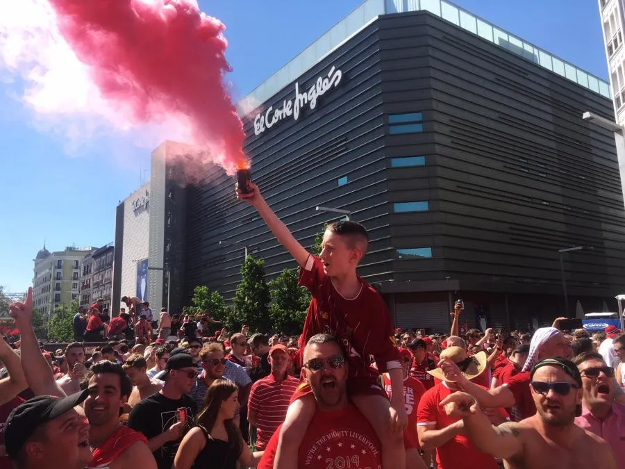 On a vécu le sacre de Liverpool dans les rues de Madrid