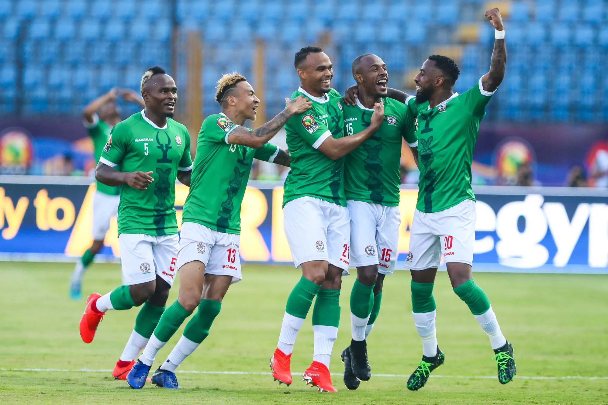 Madagascar en quarts de finale de la Coupe d&rsquo;Afrique des nations après sa victoire aux tirs au but contre la RD Congo !