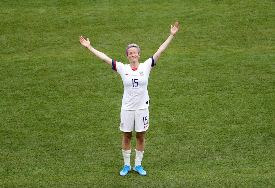 Megan Rapinoe : «<span style="font-size:50%">&nbsp;</span>Aucune équipe n&rsquo;est plus solide que nous<span style="font-size:50%">&nbsp;</span>»