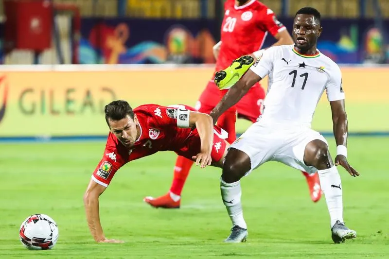 La Tunisie s'offre le Ghana et file en quarts de la CAN