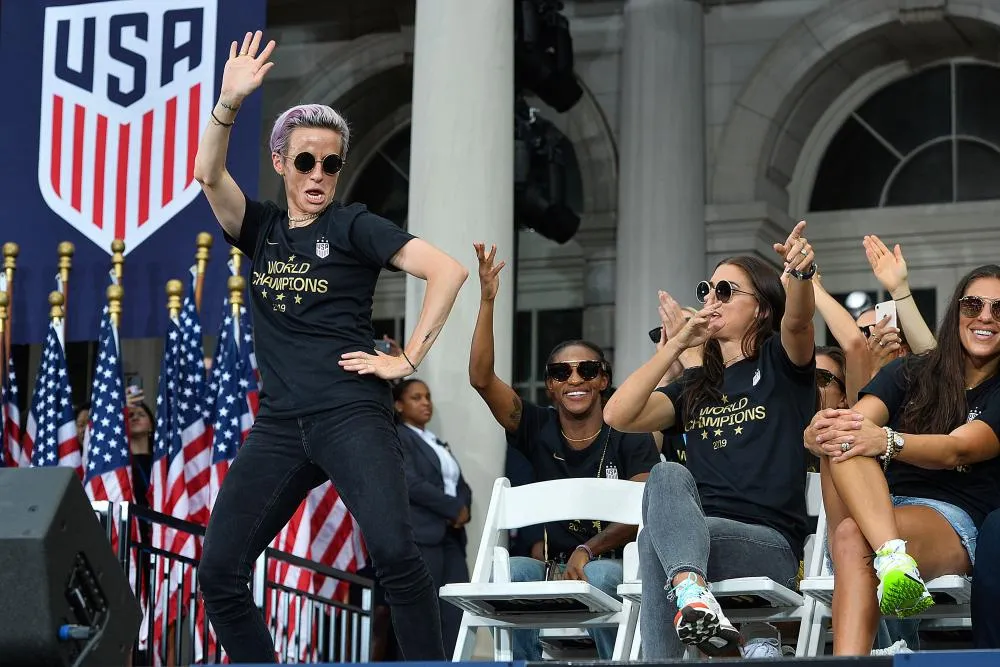 Une pétition demande que Megan Rapinoe soit sur la jaquette de FIFA20