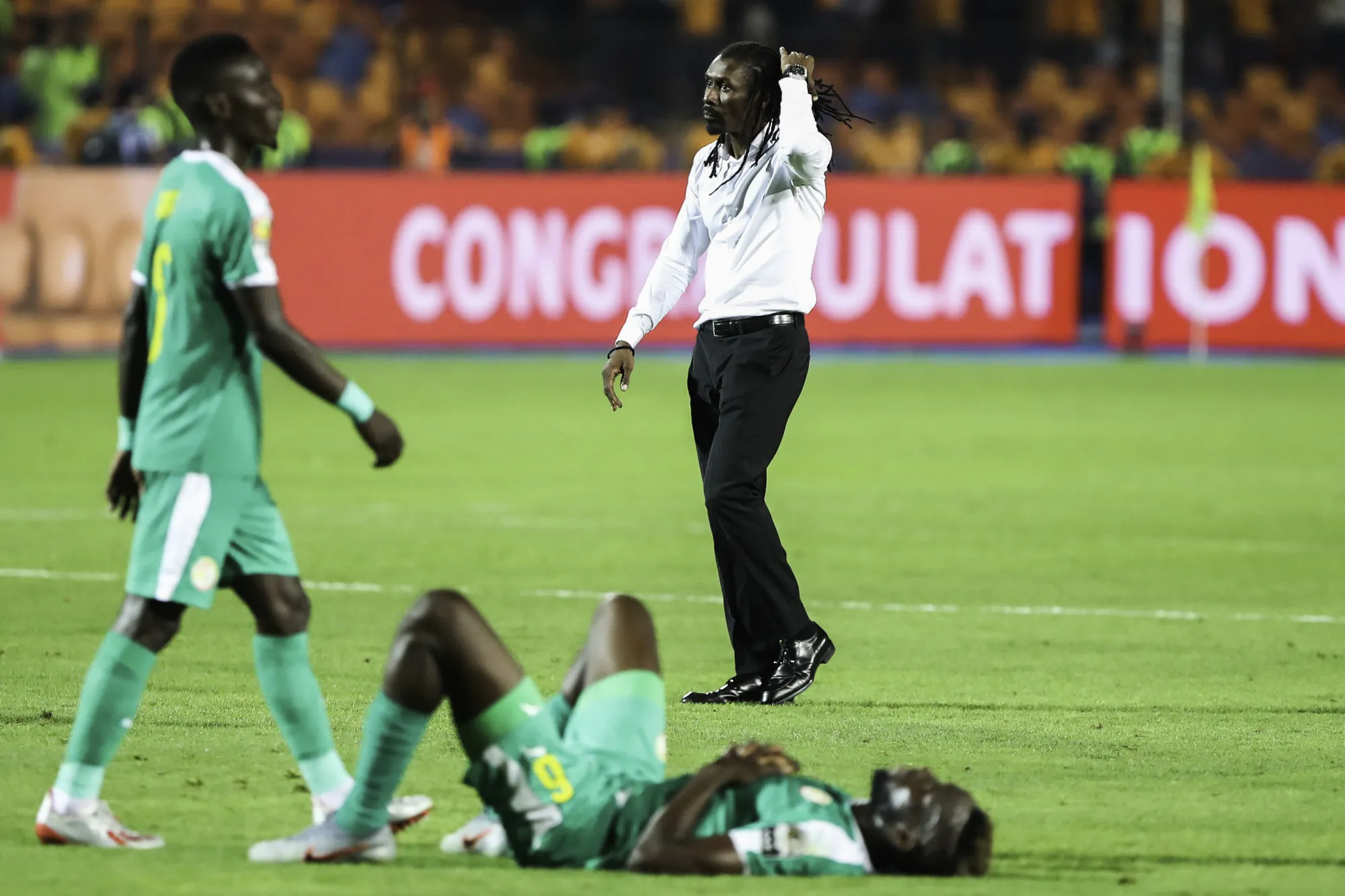 Aliou Cissé : «<span style="font-size:50%">&nbsp;</span>Ce n&rsquo;était pas le bon jour<span style="font-size:50%">&nbsp;</span>»