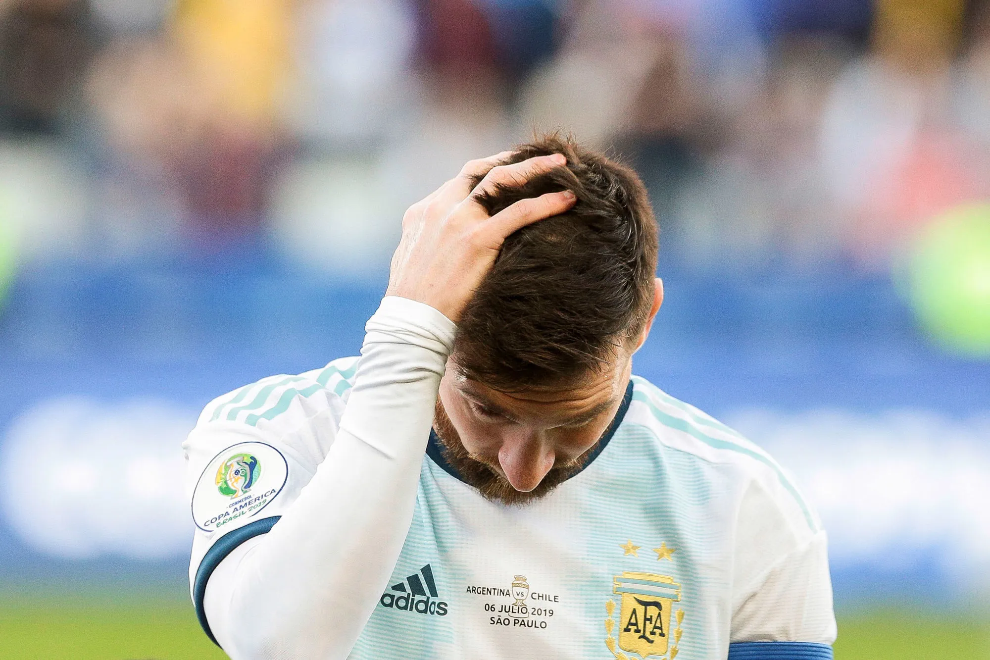 L&rsquo;AFA envoie au CONMEBOL les excuses de Messi