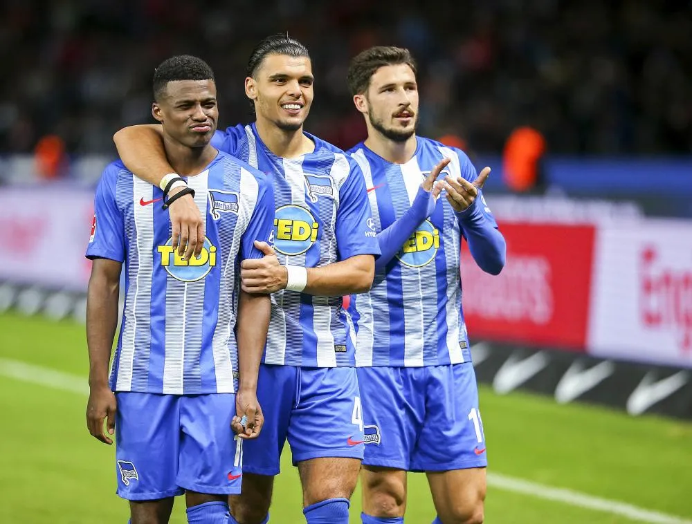 Quand les joueurs du Hertha interrompent l&rsquo;entraînement pour chercher une alliance