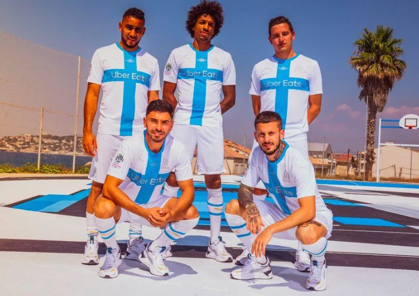 L&rsquo;OM dévoile un maillot pour ses 120 ans