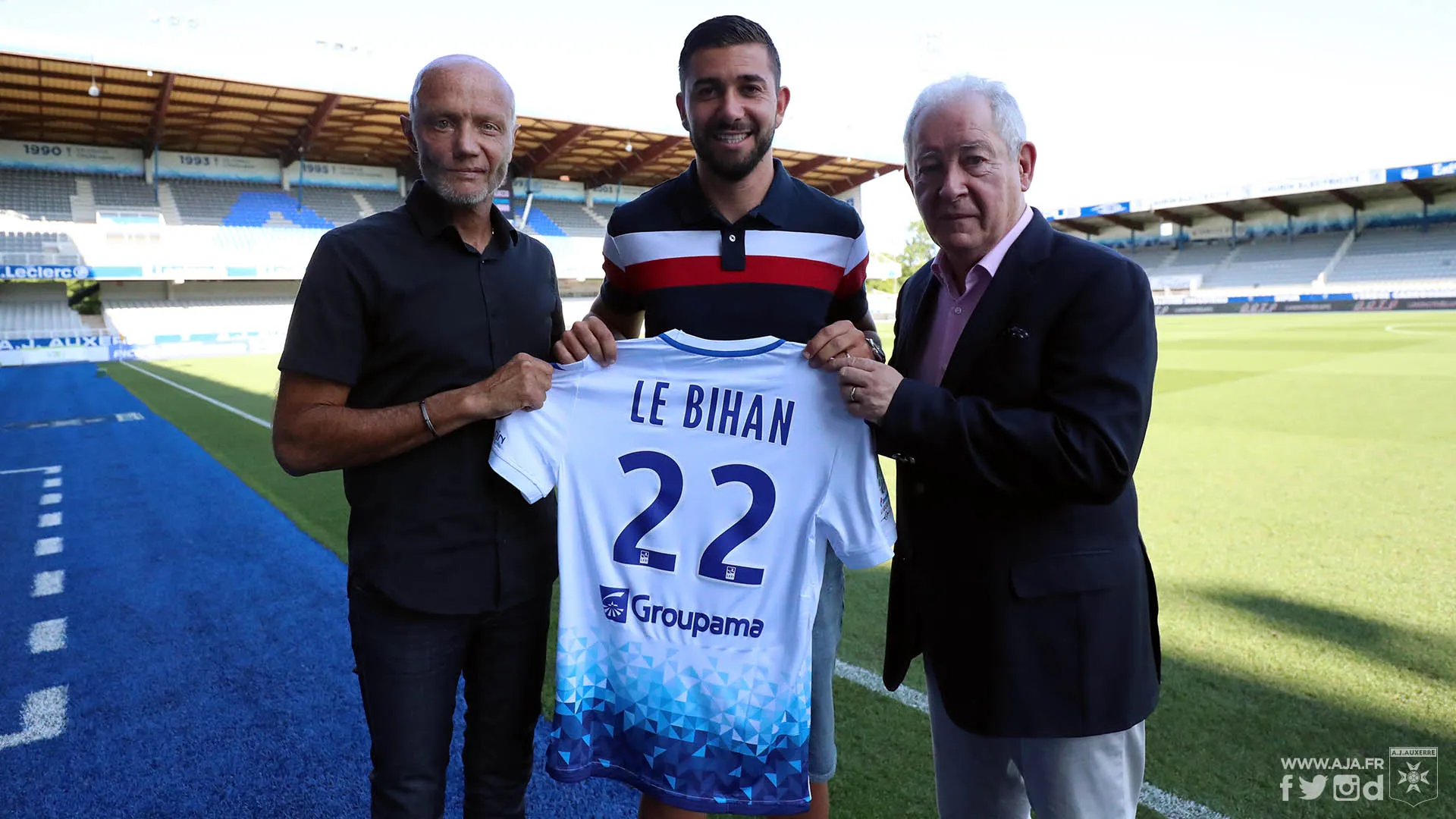 Mickaël Le Bihan débarque à l&rsquo;AJA