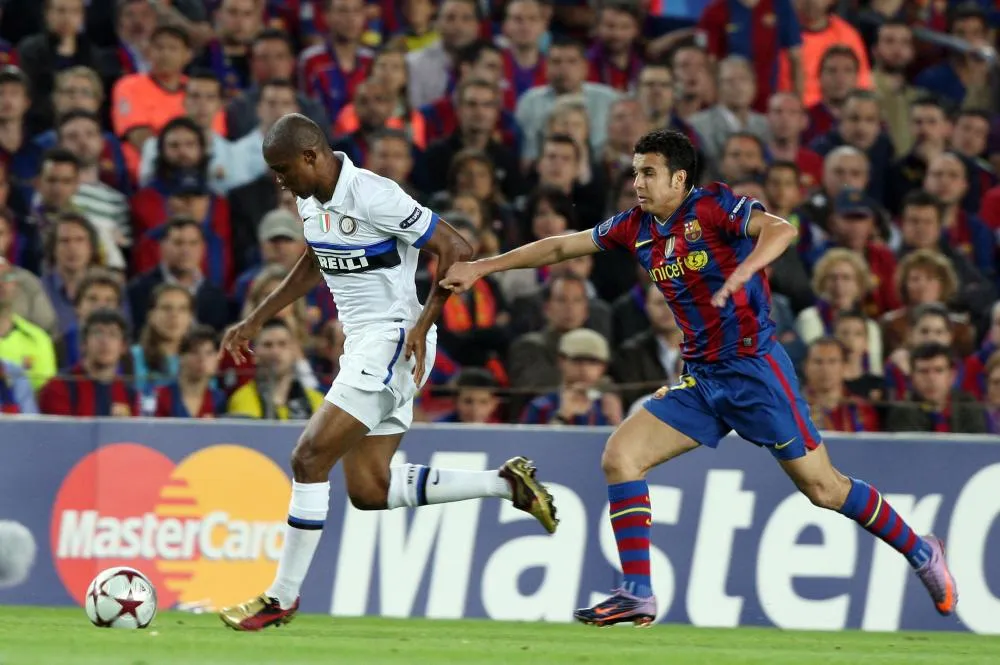 Le jour où Eto’o a joué latéral gauche face au Barça