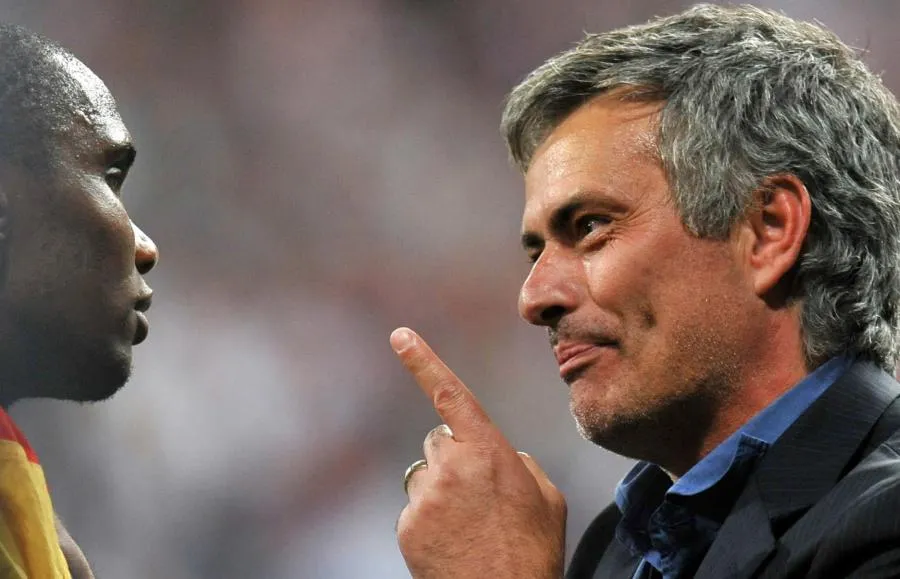 Eto&rsquo;o : «<span style="font-size:50%">&nbsp;</span>Mourinho est l&rsquo;une des meilleures personnes dans le foot<span style="font-size:50%">&nbsp;</span>»