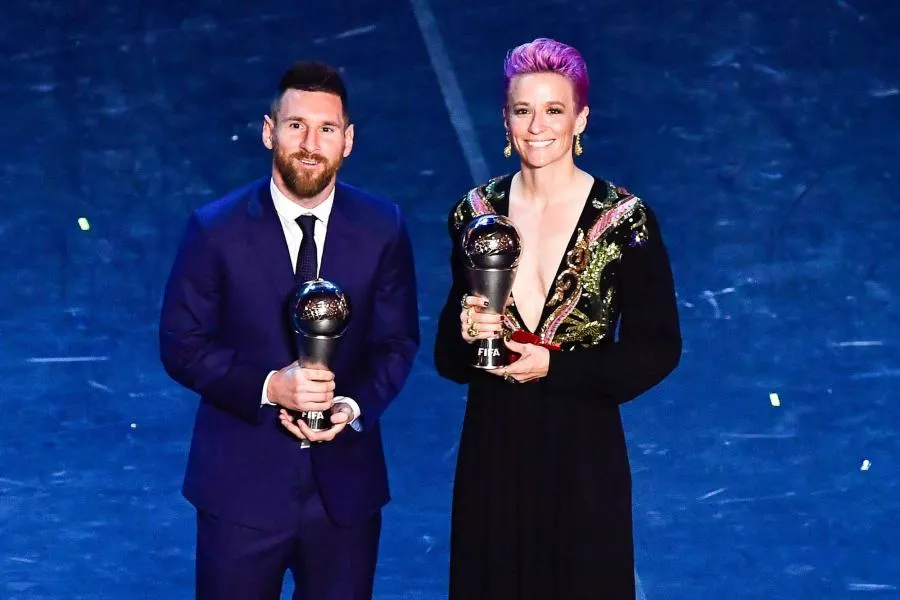 Le palmarès des trophées The Best : Messi et Rapinoe récompensés
