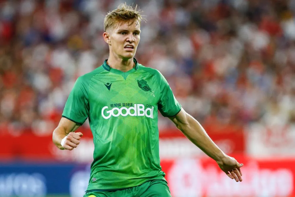 Martin Ødegaard élu joueur du mois en Liga