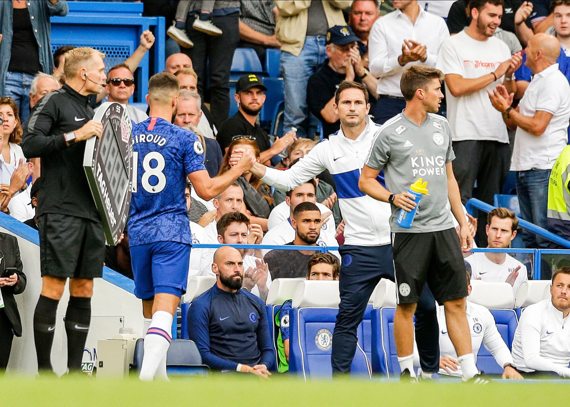 Giroud non convoqué par Lampard pour affronter Southampton