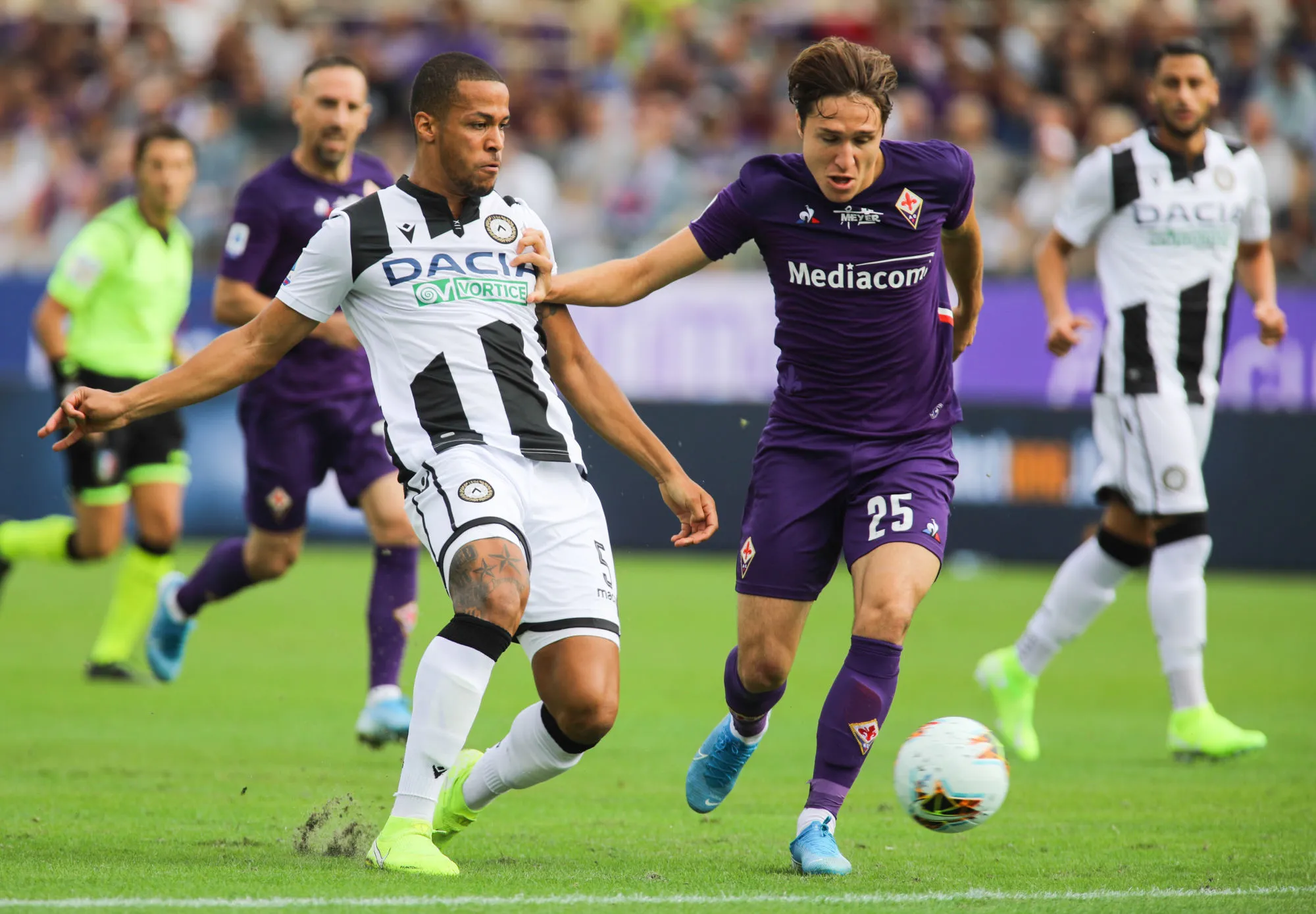 La Fiorentina enchaîne face à l&rsquo;Udinese