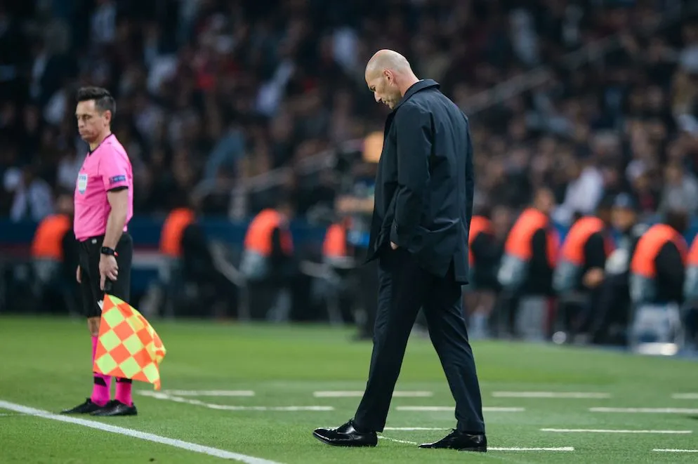 Zinédine Zidane : «<span style="font-size:50%"> </span>Ils ont été meilleurs que nous <span style="font-size:50%"> </span>»