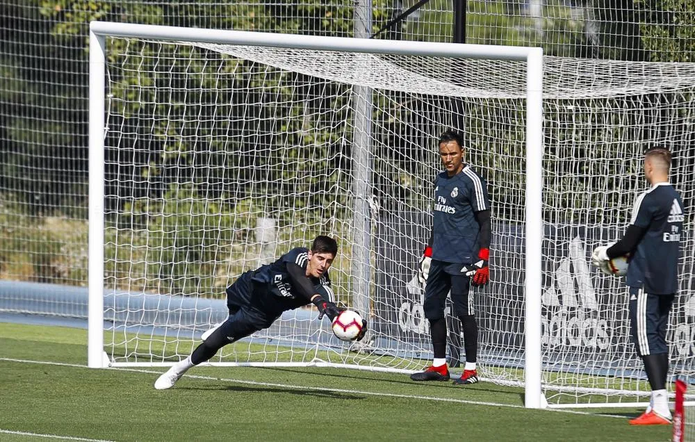 Le clin d’œil appuyé de Navas à Courtois