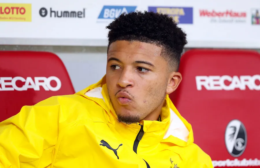 Sanctionné pour retard, Jadon Sancho est écarté par Dortmund