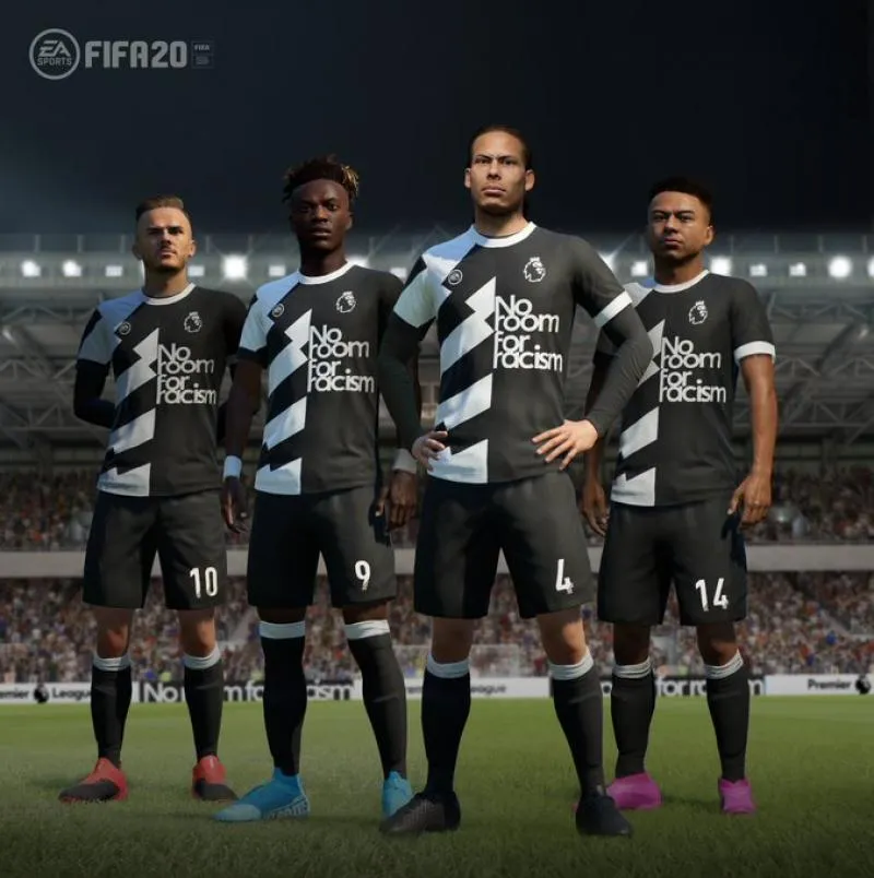 Un maillot contre le racisme dans FIFA 20