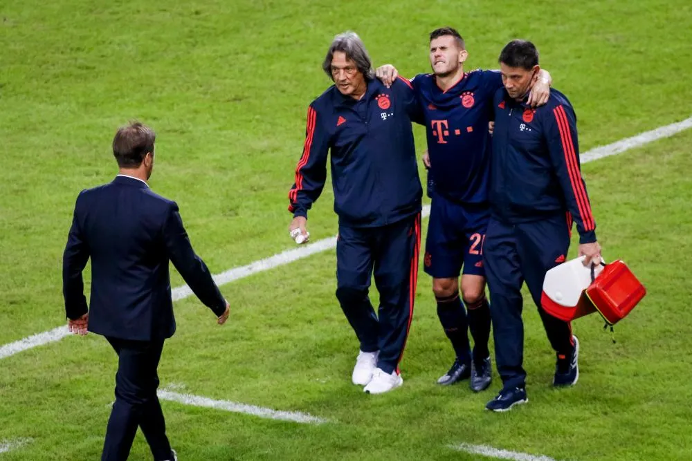 Lucas Hernandez blessé à la cheville
